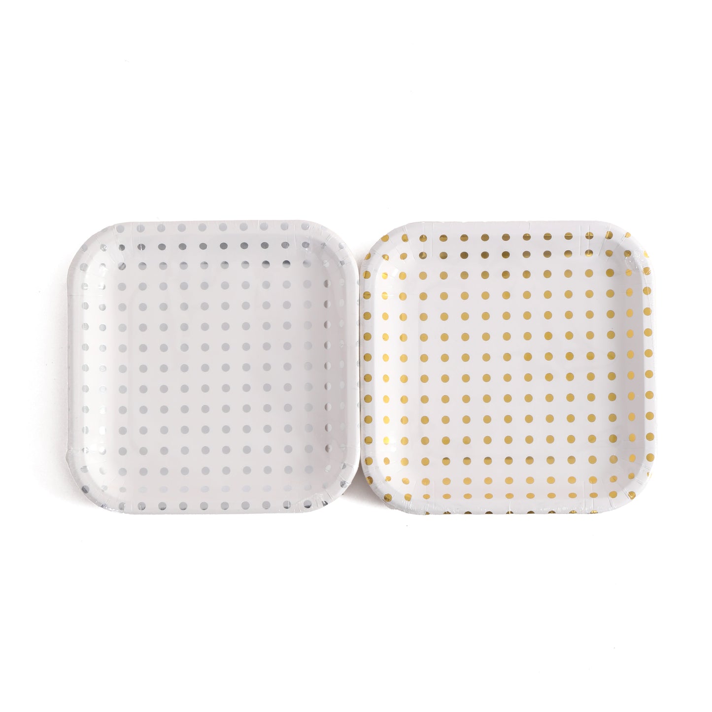 7" Square Plate -10ct