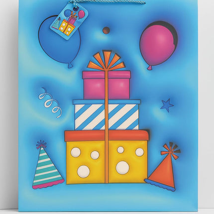 Gift Bags Large - 40x31x12 cm Birthday Theme