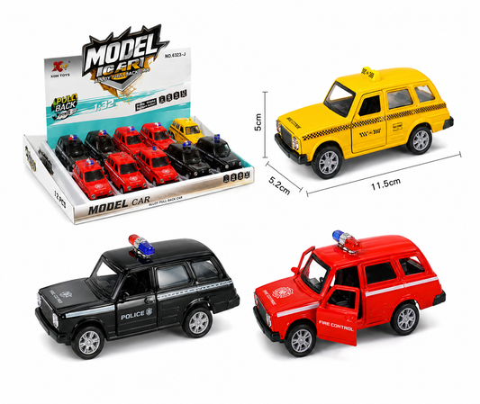Die-Cast Pull Back Toy Car