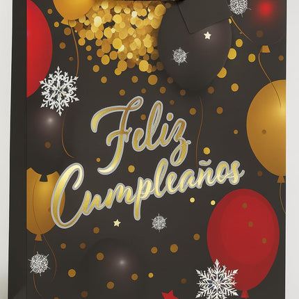 Gift Bags Large - 40x31x12 cm Birthday Theme (Spanish)
