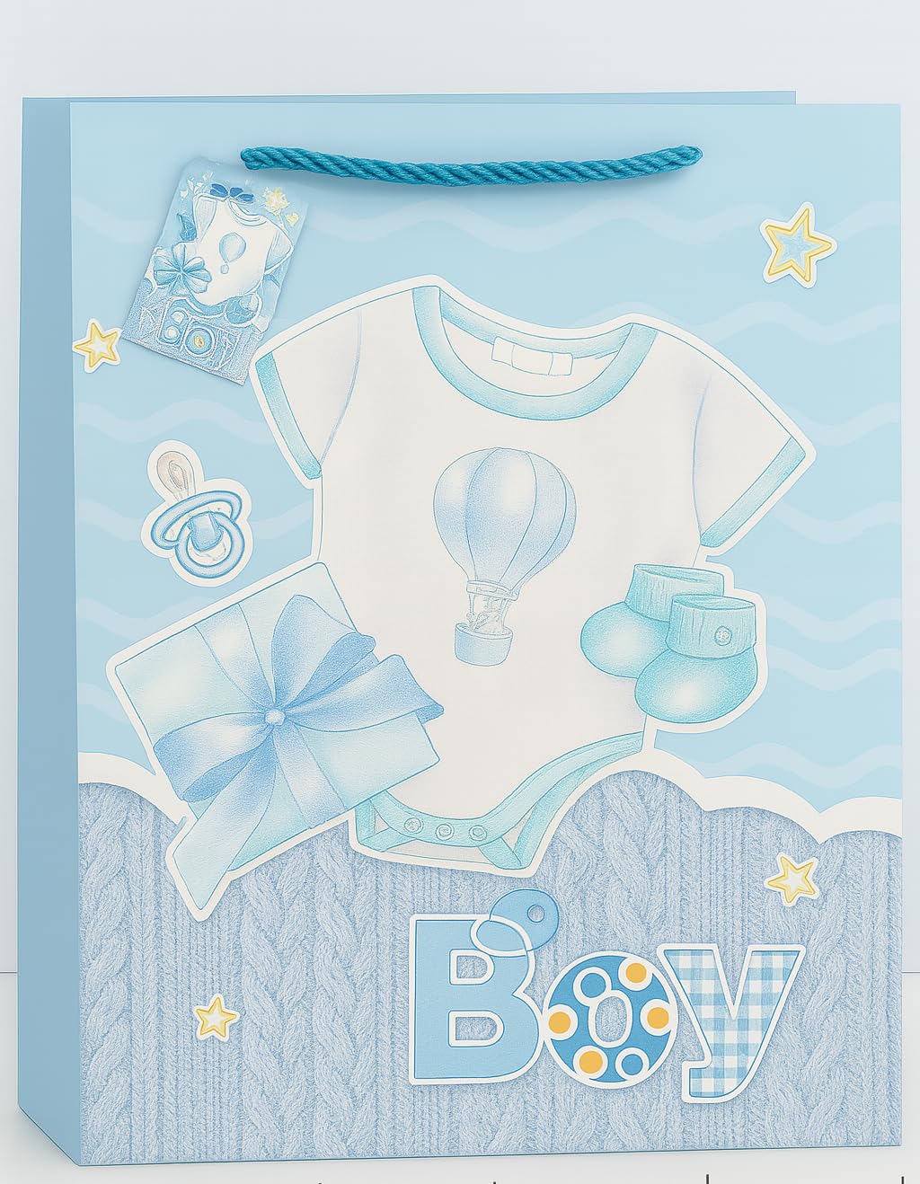 Large Baby Giftbag (Boy/Girl). 26x32x10 cm