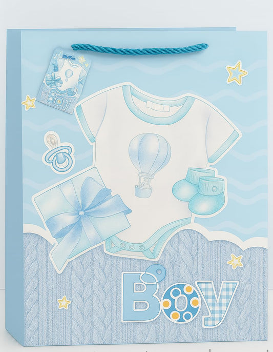 Large Baby Giftbag (Boy/Girl). 26x32x10 cm