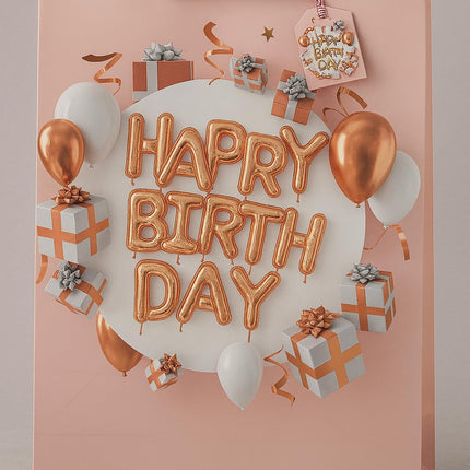 Gift Bags Large - 40x31x12 cm Birthday Theme