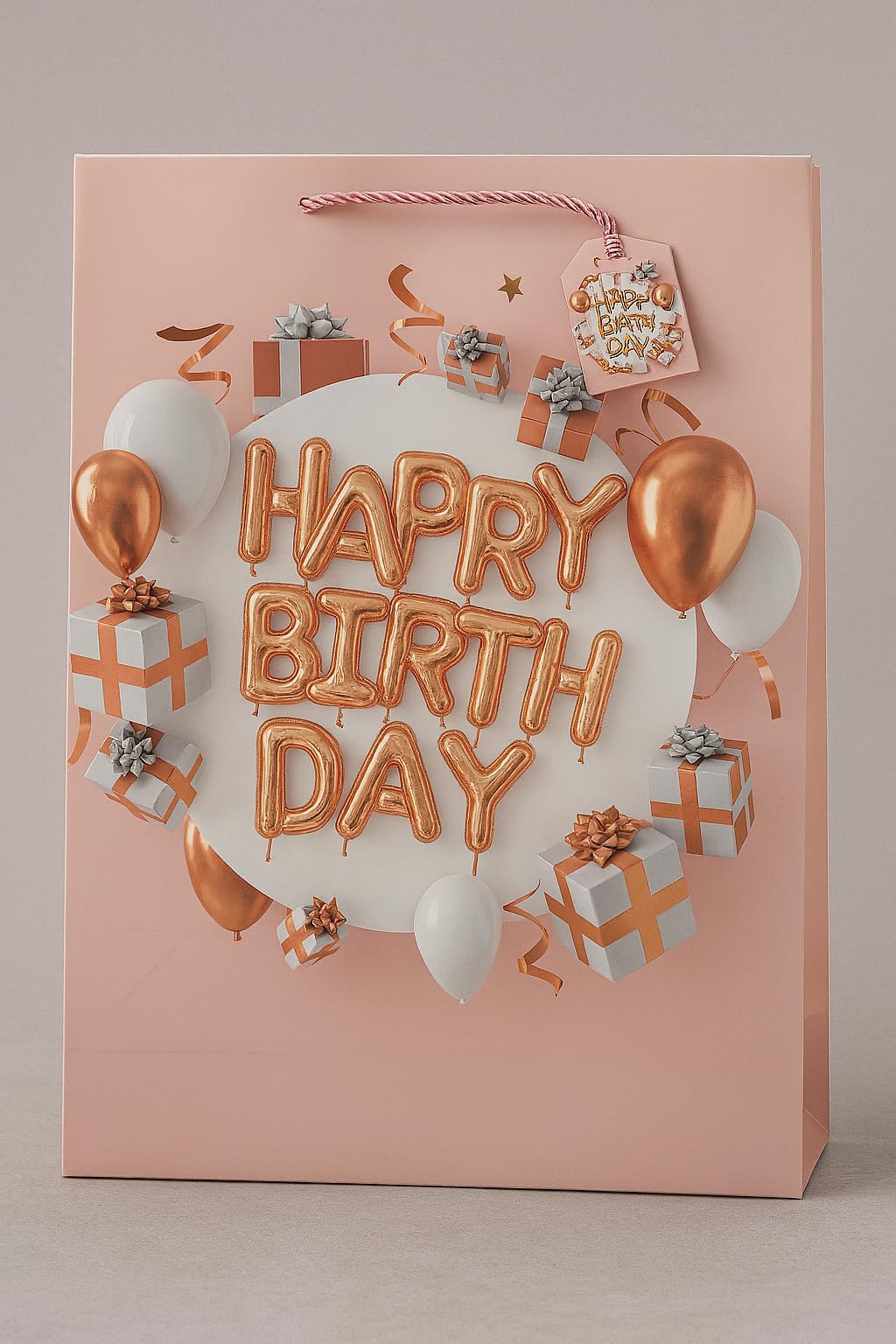 Jumbo Birthday Giftbag.40x31x12cm