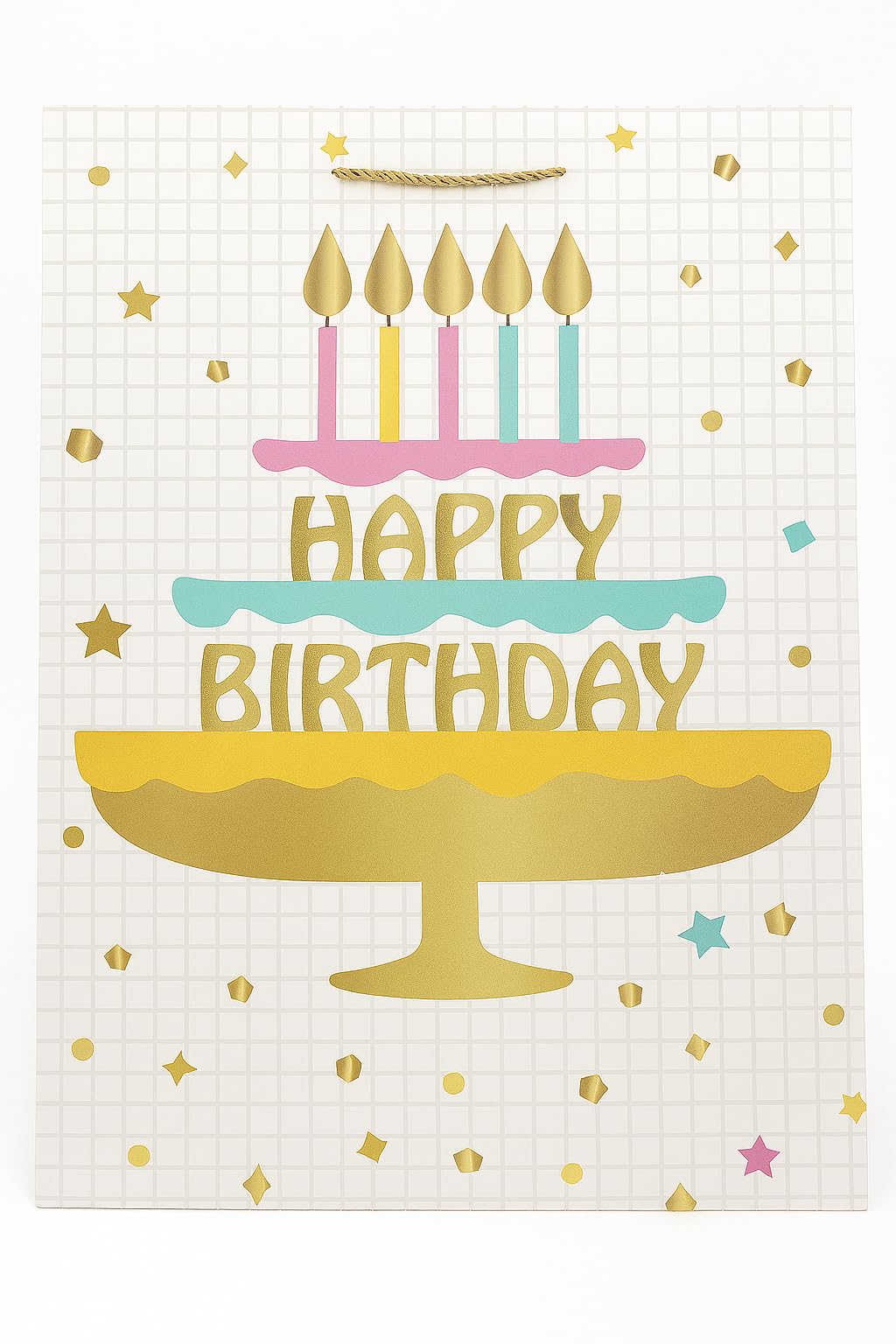Super Giant Happy Birthday Party Paper Favor Gift Bag. 72x50x18cm