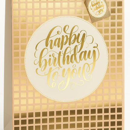 Gift Bags Medium - 26x32x10 cm Birthday Theme