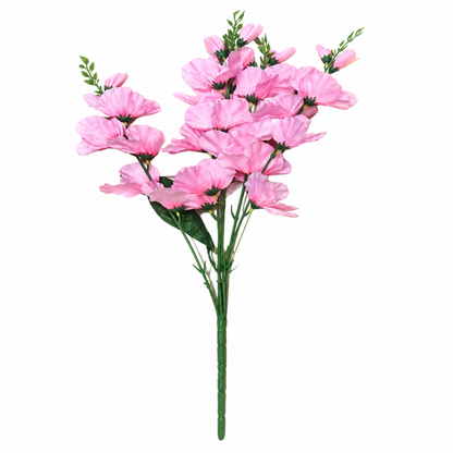 40cm Artificial Pink Flower Bunch