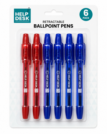 Ballpoint Pen-Red & Blue