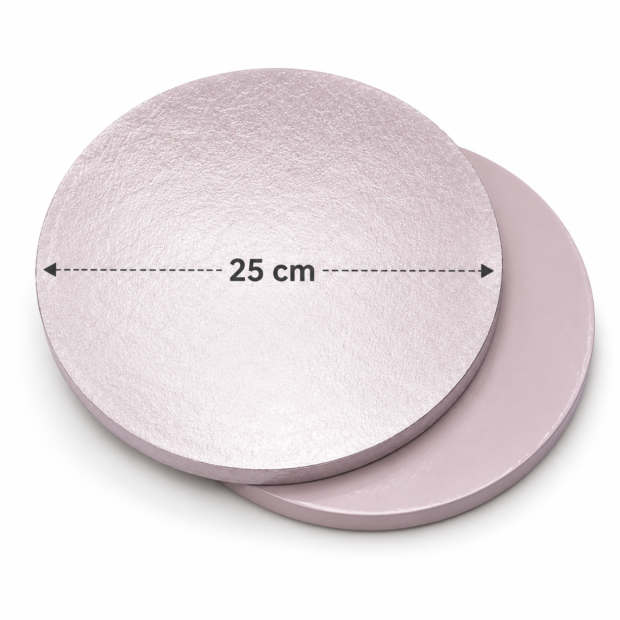 Silver Round Cake Base Board 25cm