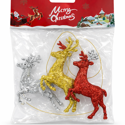 Reindeer Shaped Christmas Decoration