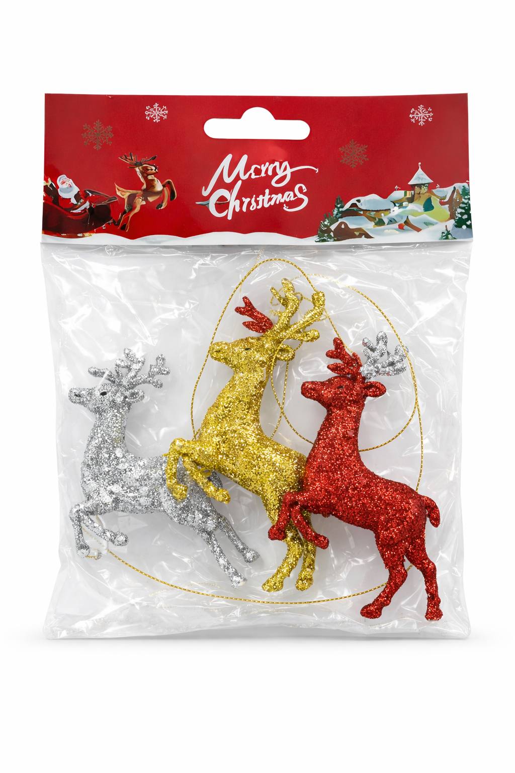 Reindeer Shaped Christmas Decoration
