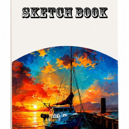 A5 Spiral Sketchbook – Durable Cover Drawing Journal