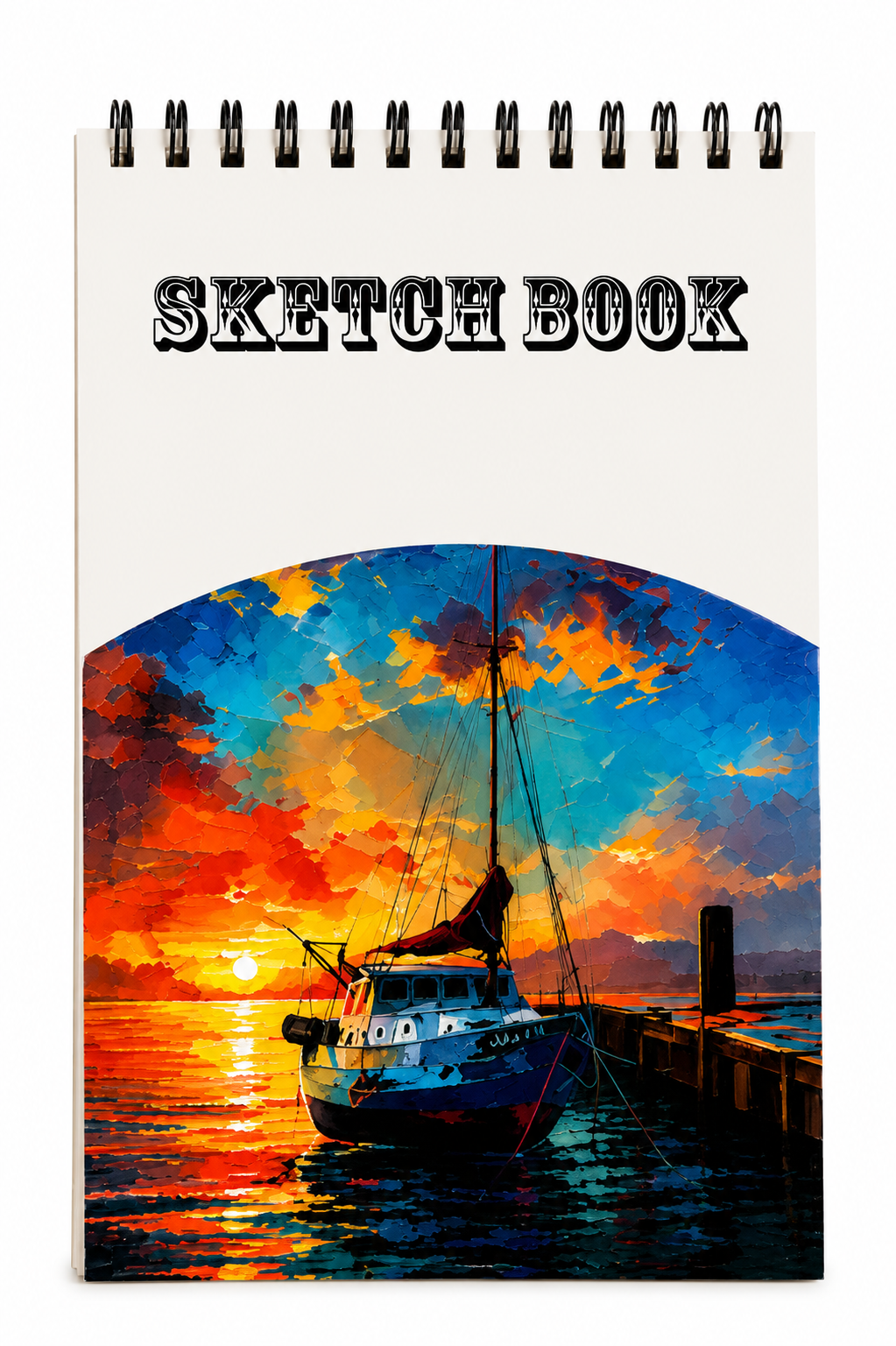 A5 Spiral Sketchbook – Durable Cover Drawing Journal