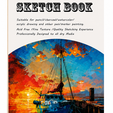 A4 Sketchbook with Thick Paper – Ideal