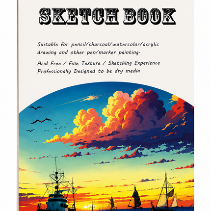 A3 Sketch Book – Spiral Bound Drawing Pad
