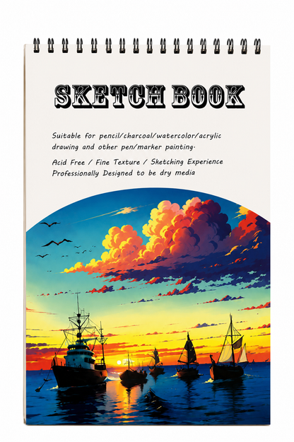 A3 Sketch Book – Spiral Bound Drawing Pad
