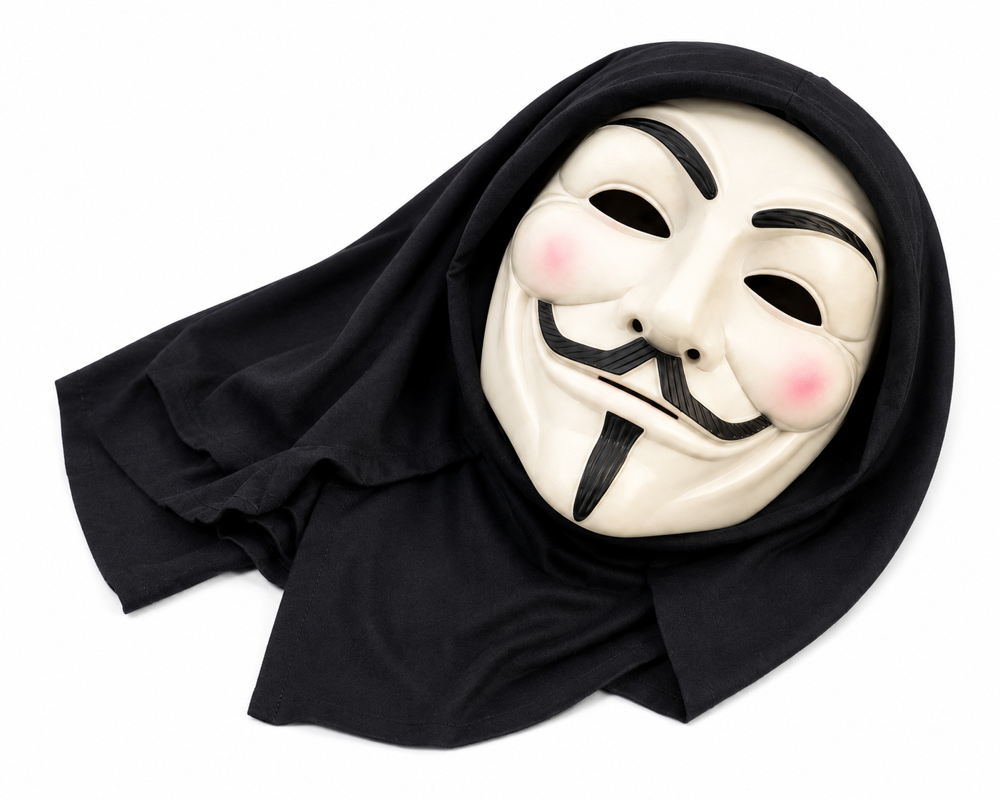 Halloween Anonymous Mask with Hood