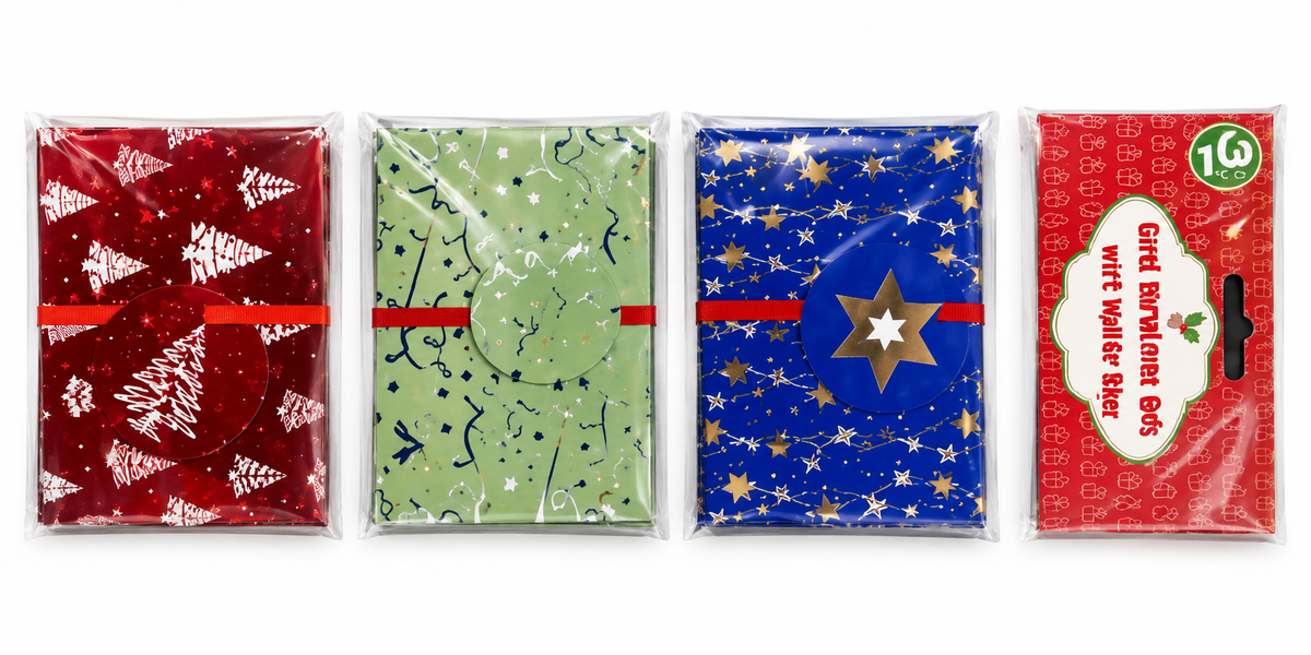Christmas Gift Wallet Envelopes with Seal Sticker