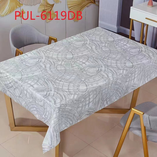 Marble Pattern Dining Table Cloth – Waterproof Table Cover - 1.37 x 20 m