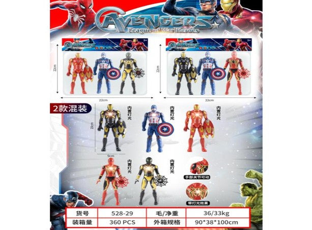 Kids Transforming Robot Action Figures Toy Set