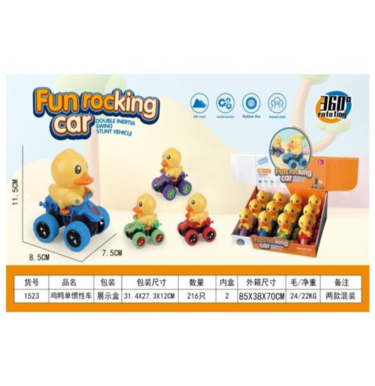 Kids Fun Rocking Duck Car Toy