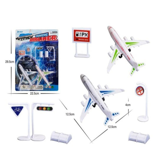 Kids Toy Airplane Play Set