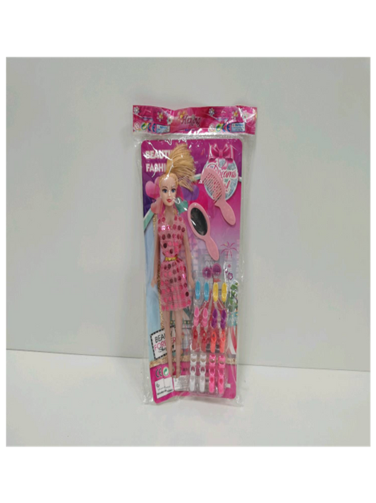 Barbie Girl Fashion Doll Toy for Kids
