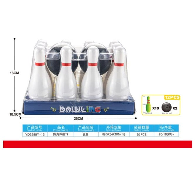 Mini Bowling Game Toy Set for Kids