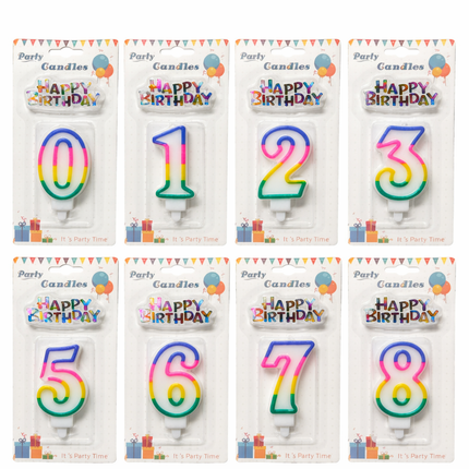 Birthday Candles (0-9)