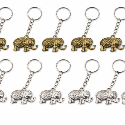 Elephant Charm Keychain: A Symbol of Strength and Wisdom