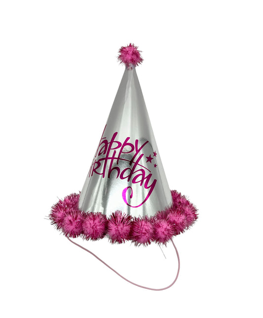 Birthday Party Hat-Pink