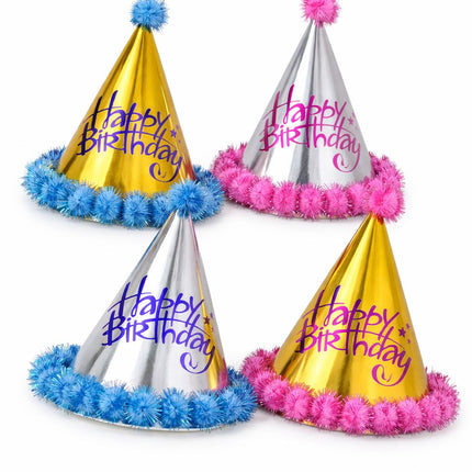 Birthday Party Hat-Hot Stamped