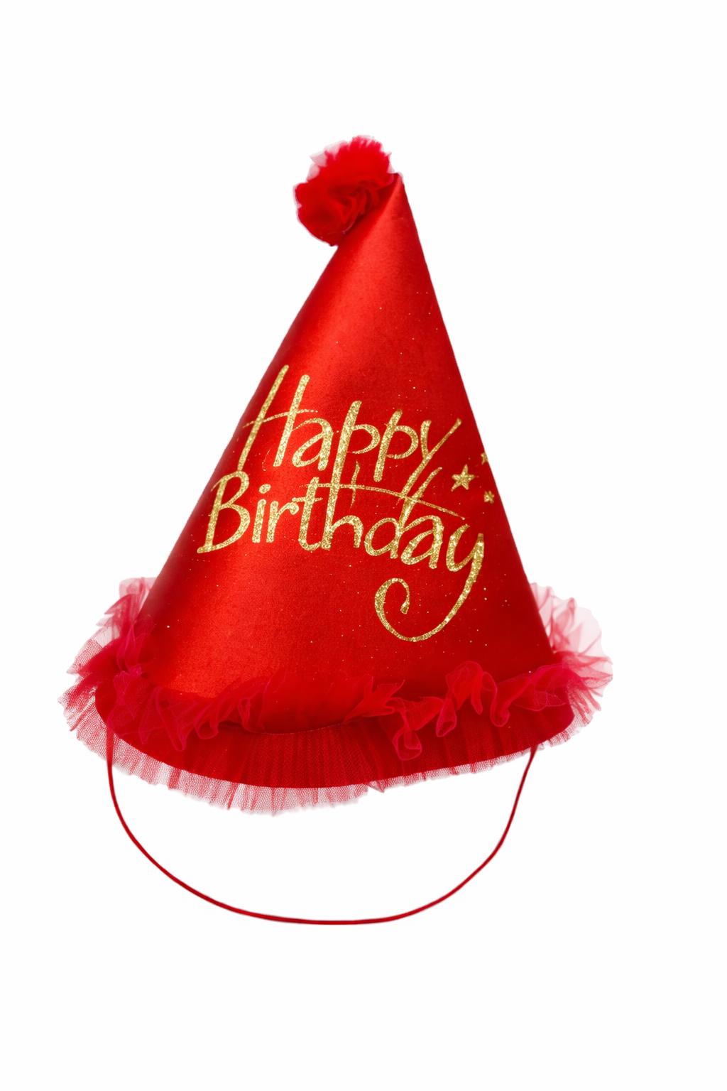 Birthday Party Hat-Red
