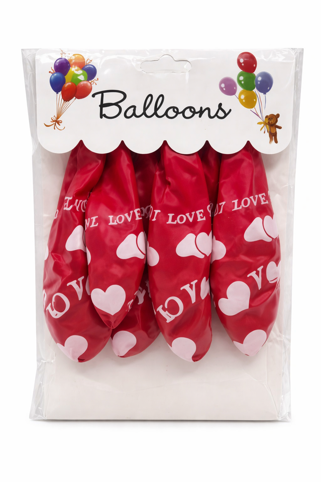 Latex Balloon - Love Print