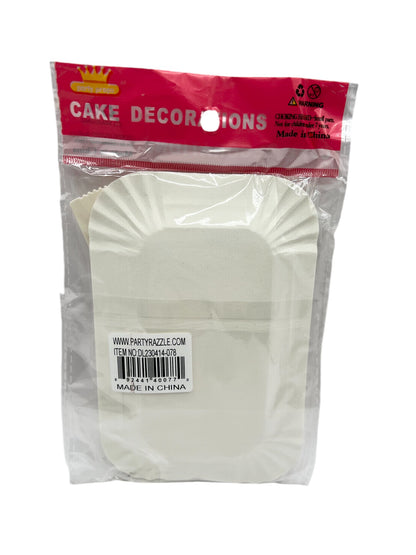 Cake Server with Plate- White, Black and Pink