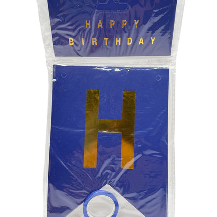 Party Banner – Happy Birthday Themed