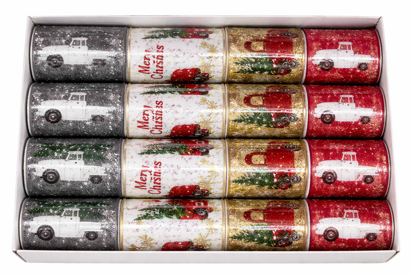 Christmas Ribbons Collection - 3 yards long