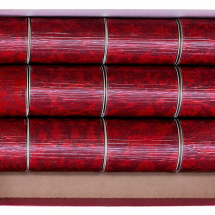 Elegant Touch Red Color Paper Ribbons Collection -  3 yards long