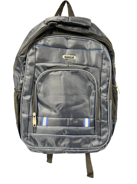 Backpack – Black with Red Accents