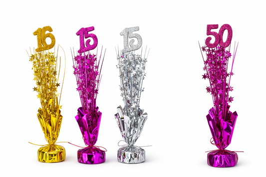 Balloon weights & Decoration- Numbers