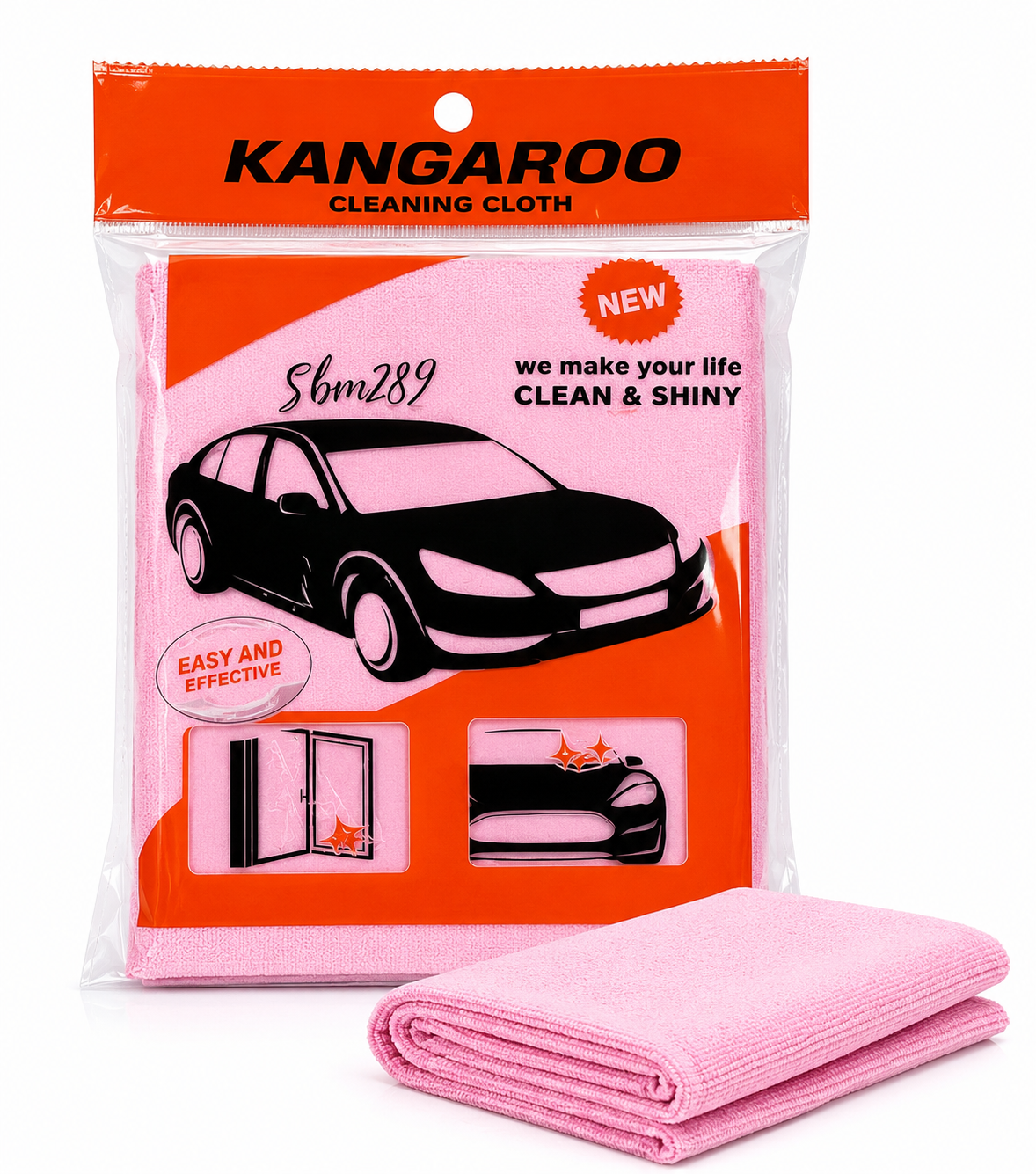 Kangaroo Multipurpose Microfiber Cleaning Cloth