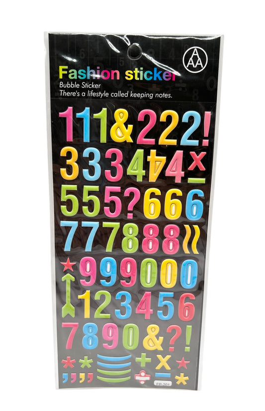Stickers(Number/Letters)