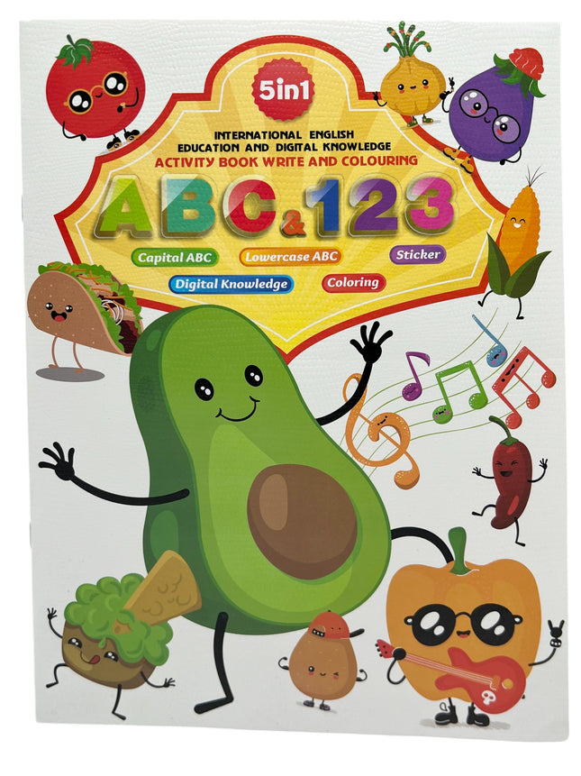 Coloring Book – 4 Mixed Designs