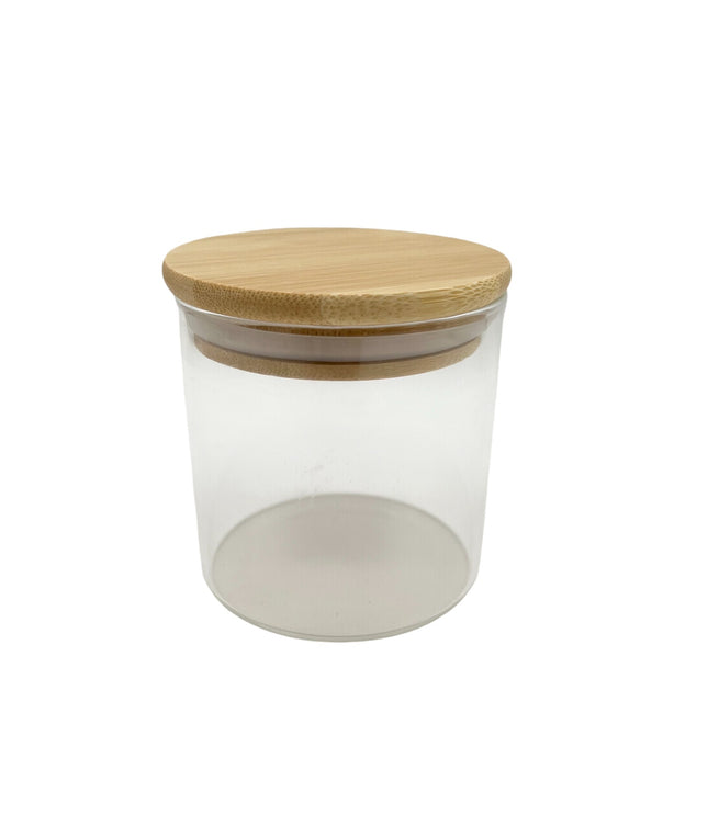 Small Jar with Wooden Lid