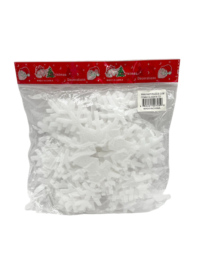 Snowflakes – 6 Pieces per Pack (19 cm / Approximately 7.5 inches)