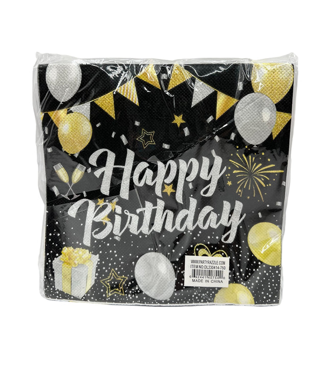 Party Napkins - Vibrant & Fun for Any Celebration - Multi Designs