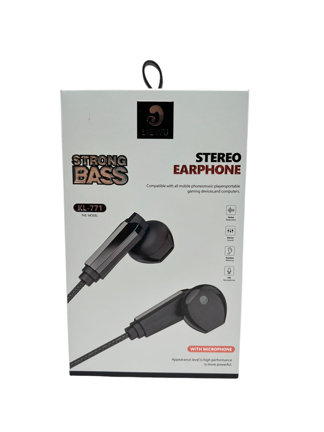 Wired Earphones/Earbuds – 4 Colors