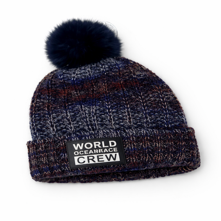 Colorful Mix Beanie Grey Color