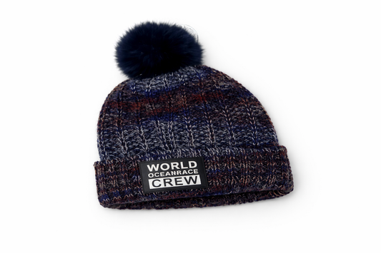 Colorful Mix Beanie Grey Color