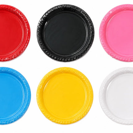 9" Plastic Plates (10ct)